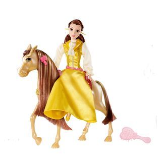 Disney  SPARKLING PRINCESS® Doll & Royal Horse BELLE