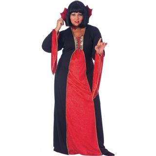 Gothic Vampiress Plus Size Adult Halloween Costume