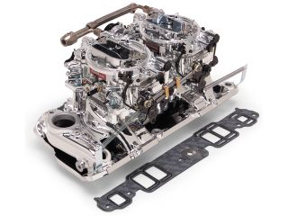 Edelbrock RPM Air Gap Dual Quad Intake Manifold/Carburetor Kit