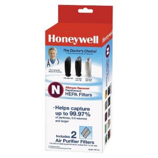 Honeywell True HEPA Replacement Filter N for Air Purifiers   2 Pack