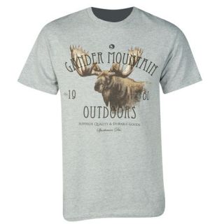 Mens Wildlife Moose Short Sleeve T Shirt 775194