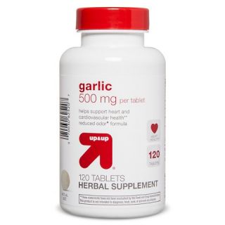 up & up™ Garlic 500 mg Tablets   120 Count