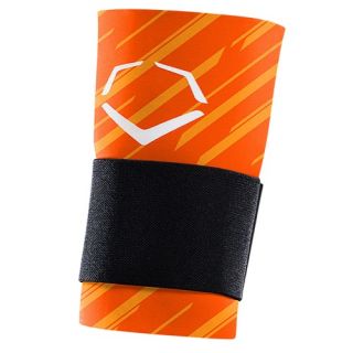 Evoshield Performance Wrist Sleeve with Strap   Mens   Baseball   Sport Equipment   Speed Stripe Orange/White