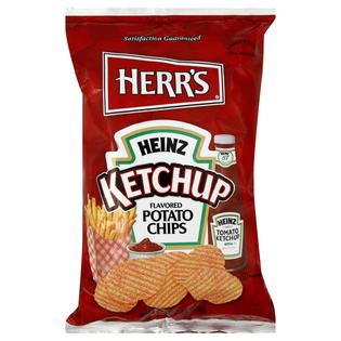 Herrs Potato Chips, Heinz Ketchup Flavored, 8 oz (226.8 g)