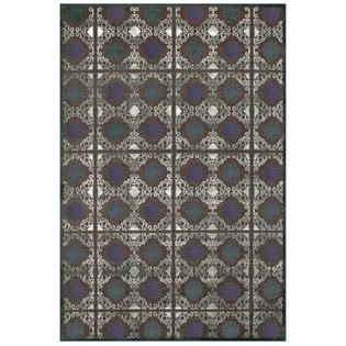 Feizy Rugs Lois Rug 3258F DARK GRAY / CHARCOAL 2 2 x 4   Home