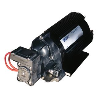 SHURflo 12 Volt Self-Priming Diaphragm Water Pump with Heat Sink — 216 GPH, 1/2in. Ports, Model# 2088-514-145  12 Volt Pumps