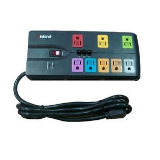 Inland SurgeGuard 3600J outlet surge protector   8  outlet   TVs