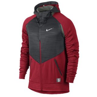 Nike Hyperelite Hoodie   Mens   Basketball   Clothing   University Red/Anthracite/Tumbled Grey