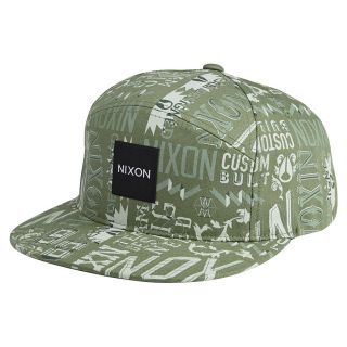 Nixon Snapper Print Snapback Hat