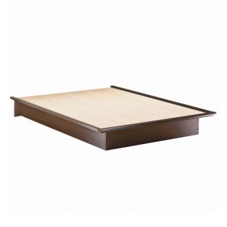 South Shore Furniture Step One Chocolate Full Platform Bed