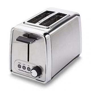 Hamilton Beach Brands Inc. 2 Slice Toaster Chrome   Appliances   Small