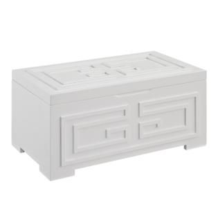 Powell Enna White Jewelry Box   Home   Furniture   Accent Furniture