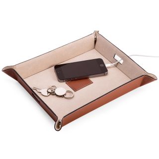 Bey Berk Leather Valet and Charging Station