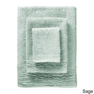 Pleated Turkish Cotton 3 piece Towel Set