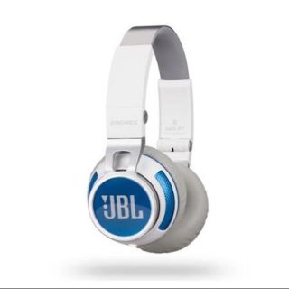 JBL Synchros S400BT White Bluetooth Wireless On ear Headphones