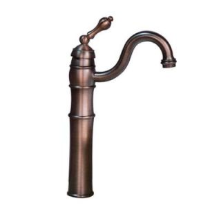 Barclay Products Afton Single Hole 1 Handle High Arc Bathroom Vessel Faucet in Oil Rubbed Bronze DISCONTINUED I905 ORB