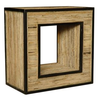 Decorative Hereford Natural Brown Square Accent Table