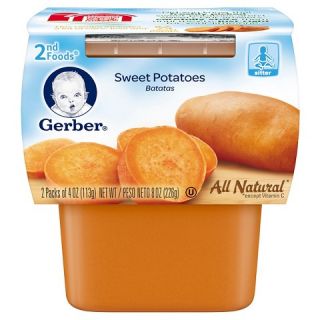 Gerber Baby 2nd Foods Sweet Potatoes 7 oz 2 pk