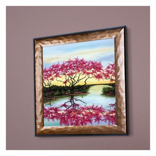 Flowery Tree by Susan Art Framed Original Painting by Tori Home