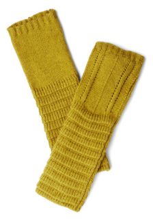 Pointelle Tale Charm Glovettes in Grass  Mod Retro Vintage Gloves