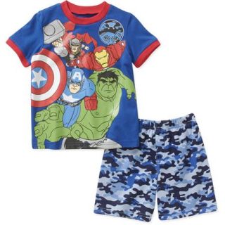Avengers Baby Toddler Boy Tee and Shorts Outfit Set