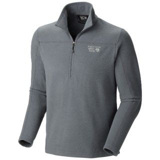 Mountain Hardwear Microchill Fleece Shirt   Zip Neck, Long Sleeve 6903H