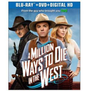 A Million Ways To Die In The West (Blu ray + DVD + Digital HD) (With INSTAWATCH) (Widescreen)