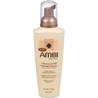 Ambi Skin Care Even & Clear Foaming Cleanser 6 oz