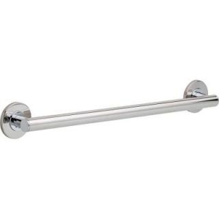 Delta Contemporary Decorative ADA 24 in. x 1.25 in. Grab Bar in Chrome 41824