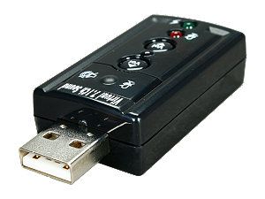 StarTech ICUSBAUDIO7 7.1 Channels USB Interface Stereo Audio Adapter External Sound Card