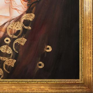Tori Home Danae by Klimt Framed Original Painting