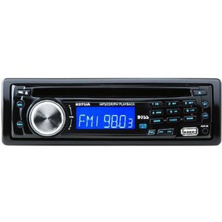 Boss Audio 637UA   In Dash AM/FM CD/ Receiver with USB Port and Front Panel AUX Input