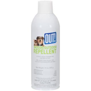 OUT Indoor/Outdoor Training Aid Repellent For Dogs & Cats, 14 oz