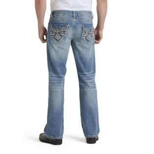 Route 66   Mens Premium Slim Bootcut Jeans