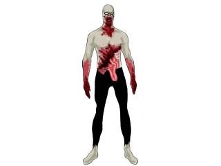 Adult Second Skin Zombie Costume Rubies 880727