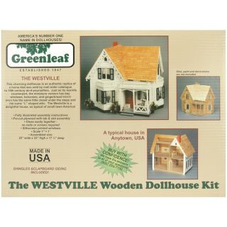 Greenleaf Dollhouse Kit Westville   16272993   Shopping