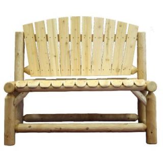 Lakeland Mills Garden Bench with Contoured Seat Slats DISCONTINUED CF1140