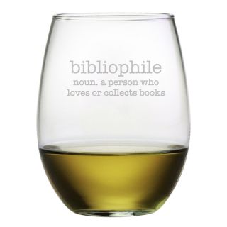 Cat Stemless 21 ounce Wine Glasses (Set of 4)