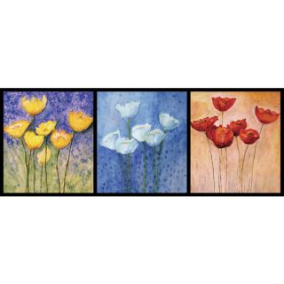 Ideal Decor Floral in Watercolour Wall Mural