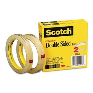 Scotch 665 Double Sided Office Tape   Office Supplies   Tape
