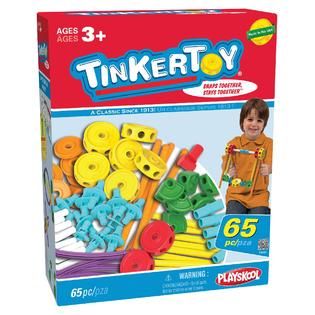 NEX Tinkertoy 65 Piece Essentials Value Set