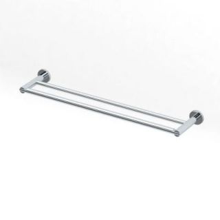Gatco Channel 24 in. Double Towel Bar in Chrome 4684