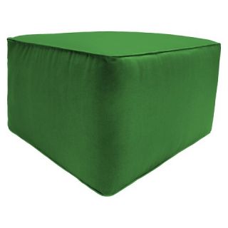 Jordan Patio Ottoman   Dark Fresh Green