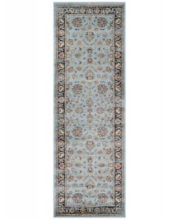 Couristan HARAZ HAR1443 Blue 27 x 710 Runner Rug   Rugs