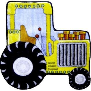 Fun Time Shape Tractor Size 31 x 31   Home   Home Decor   Rugs