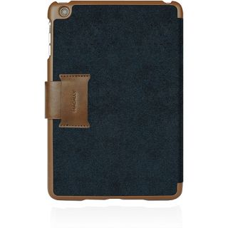 Macally Ultra Slim Protective Case and Stand with Strap (BStandMiniBL)