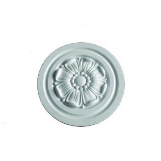 Fypon 9 15/16 in. x 9 15/16 in. x 13/16 in. Polyurethane Mayflower Ceiling Rosette CR10MY