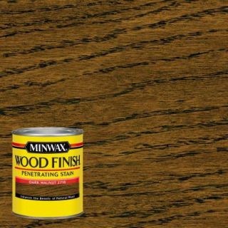 Minwax 1 qt. Wood Finish Dark Walnut Oil Based Interior Stain 70012