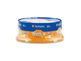 Verbatim 4.7GB 16X DVD R 100 Packs Spindle Disc Model 95102