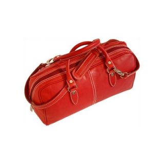 Floto Imports Venezia Leather Mini Duffle Satchel Bag
